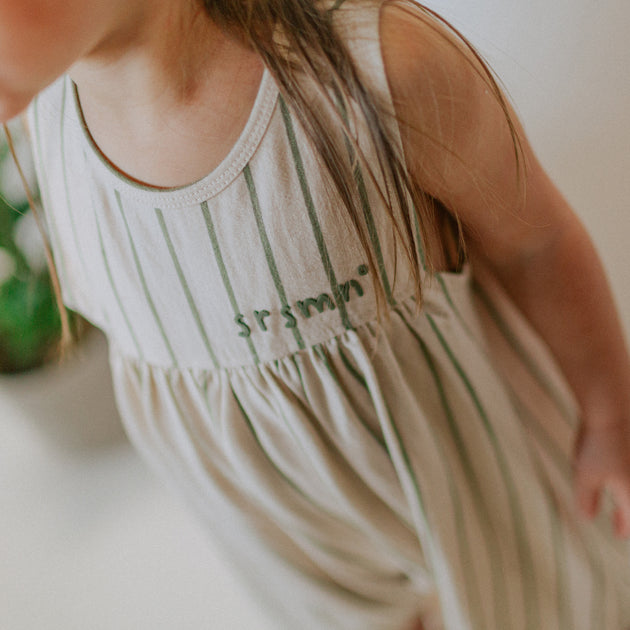 Brown short legging in irregular rib knit, child - Souris Mini – Souris Mini