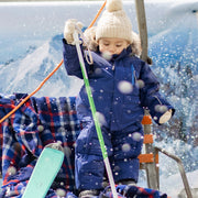 Habit de neige deux pièces bleu, bébé