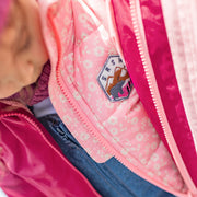 3-in-1 snowsuit pink and denim bleu, baby