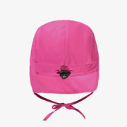 Pink winter cap in  polyester, baby