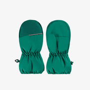 Mitaines turquoise doublées en Thinsulate™ imperméable, bébé || Turquoise mittens lined in waterproof Thinsulate™, baby