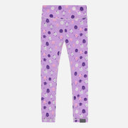 Legging de sport lilas en tissu extensible, enfant || Lilac sports legging in stretch fabric, child