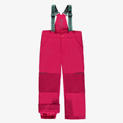 Habit de neige deux pièces turquoise et fuchsia, enfant || Two-piece turquoise ans fuchsia snowsuit, child