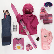 Habit de neige 3 en 1 rose et bleu, bébé || 3-in-1 snowsuit pink and bleu, baby