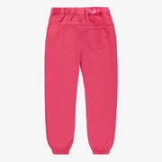 Pantalon rose en coton français, enfant || Pink pants in french cotton, child