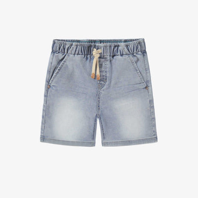 Bermuda bleu pâle en denim, enfant  || Pale blue denim Bermuda shorts, child