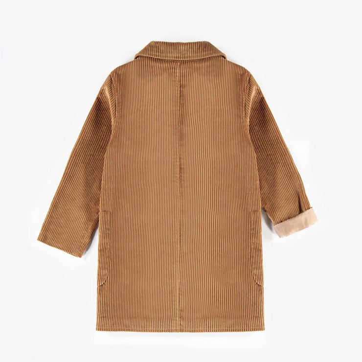 Manteau brun de style trench, enfant || Brown trench coat, child