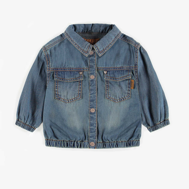 Lightweight denim overshirt, baby - Souris Mini – Souris Mini