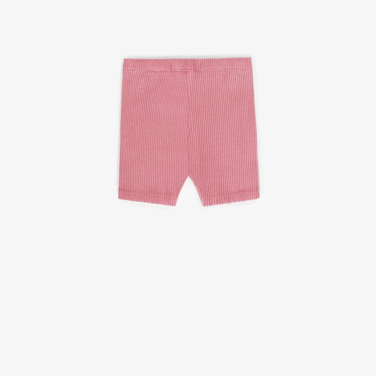 Pink short legging in irregular ribbed knit, baby - Souris Mini – Souris  Mini
