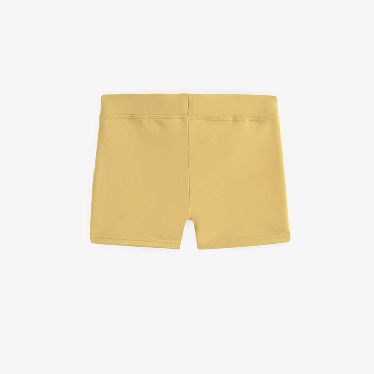 Short de bain jaune court, enfant || Short yellow bathing short, child